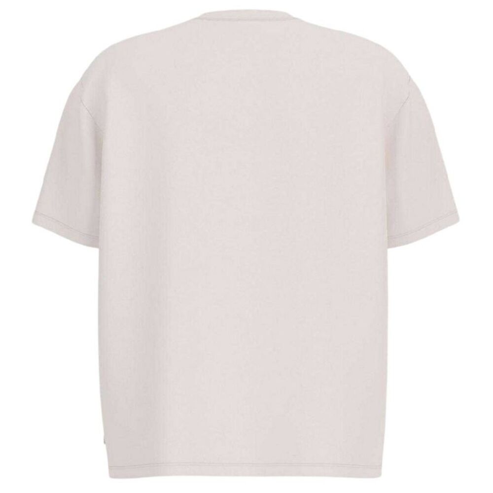 Guess Mens Oval Logo T-Shirt / White - Picture 2 of 3